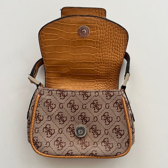GUESS Small Vintage Monogram Handbag - Picture 3 of 5